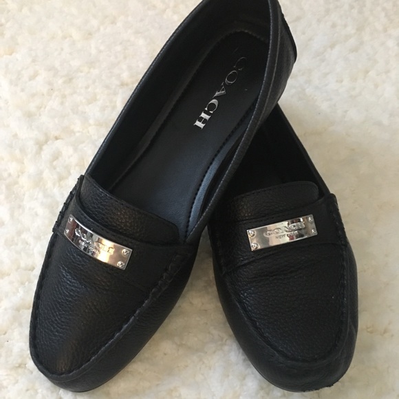Coach Shoes - Coach Fredrica Black Driving Walking Loafer Flat